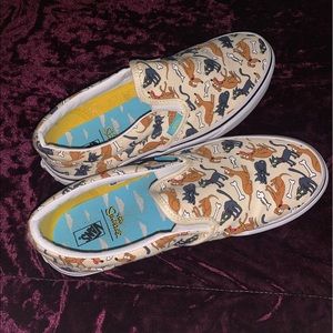 Vans Simpson flat tops.